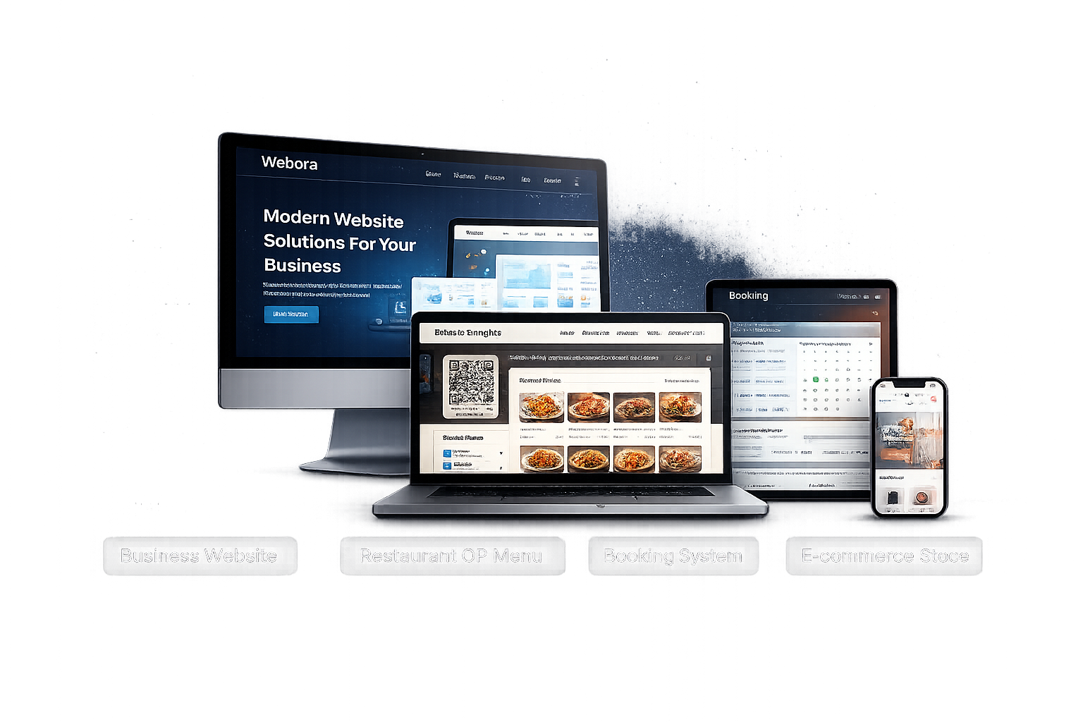 Webora website demo preview